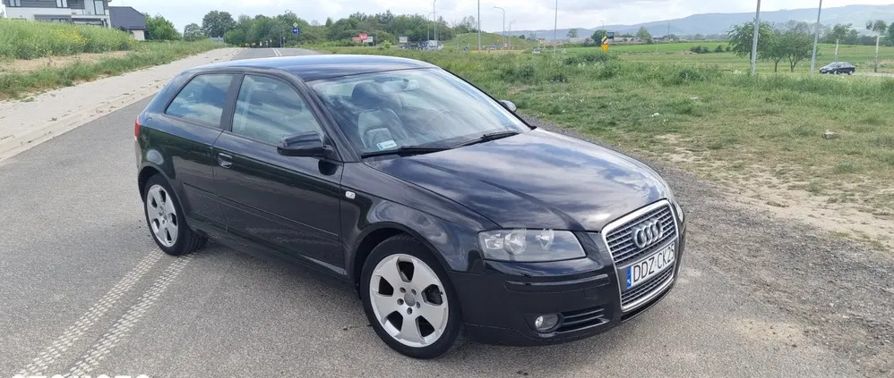 audi a3 Audi A3 cena 15129 przebieg: 212000, rok produkcji 2005 z Dzierżoniów